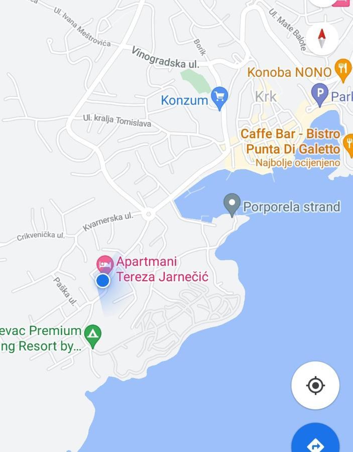 Studio Apartmani “Jarnecic” Krk Town Kültér fotó